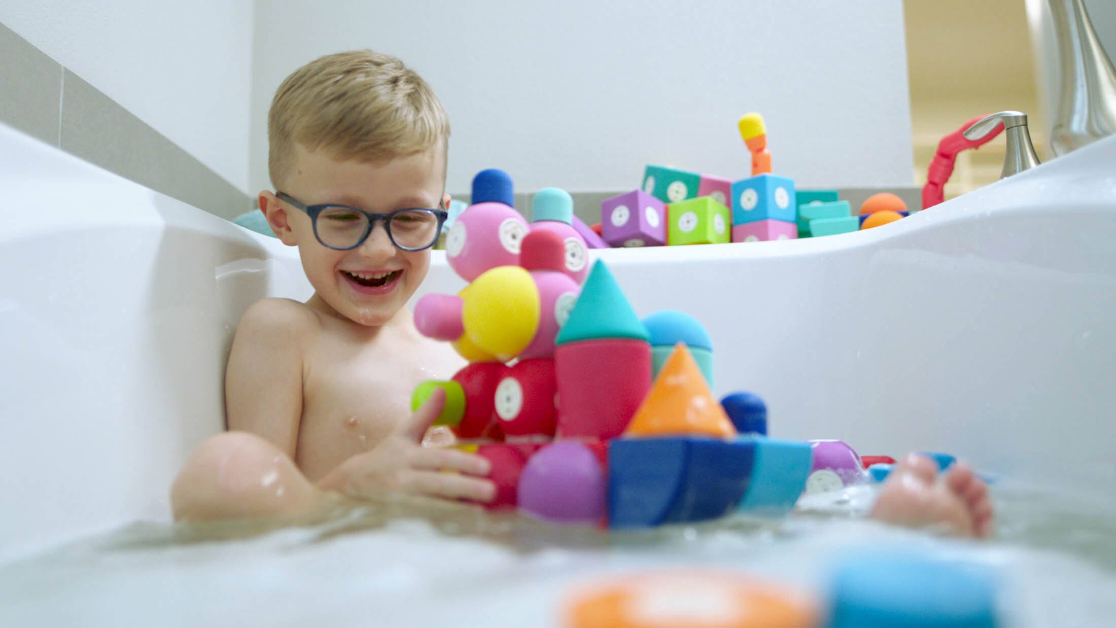 Blockaroo Robots Blockaroo Magnetic Foam Blocks- Robot – Tot n Tales